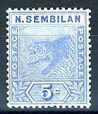 MALAYA NEGRI SEMBILAN SCOTT# 4 STANLEY GIBBONS# 4 LH