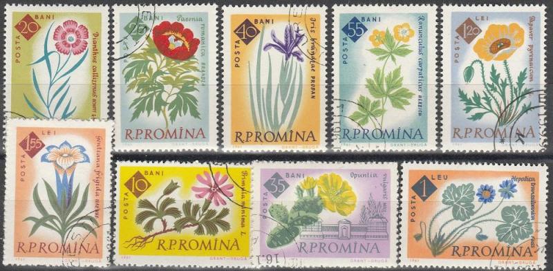 Romania #1459-67  F-VF Used  (V1499L)