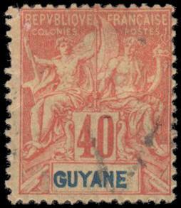 French Guiana 45 used