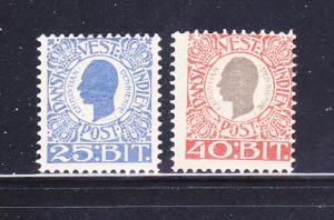 Danish West Indies 34-35 MNH King Christian IX
