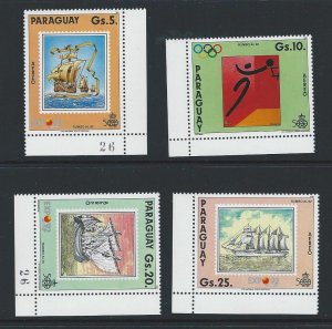 Paraguay   mnh  sc C809-C812