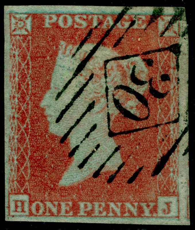 SG8, 1d red-brown, FINE USED. HJ