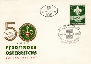 Austria 1962 Sc 684 Commemorative Perforate FDC #5
