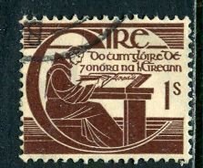Ireland; 1944: Sc. # 129: Used Single Stamp +