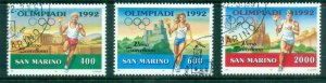 San Marino 1991 Summer Olympics, Barcelona CTO