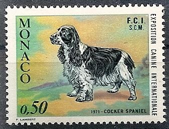 Monaco  810 Mint OG 1971 Intl. Dog Show
