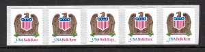 USA PNC SC# 2907 EAGLE $0.10c BULK RATE PL# S11111 PNC5 SELF ADHESIVE-MNH