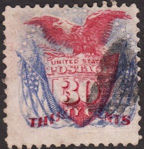 U.S.  121 Used F+VF (91223)