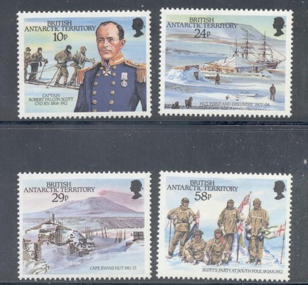 British Antarctic Territory Sc 137-0 Scott stamps mint NH