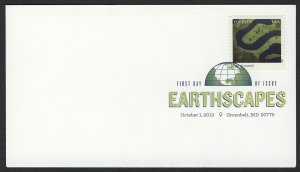 #4710e Earthscapes: Inland Marsh, Digital Color FDC **ANY 5=FREE SHIPPING**