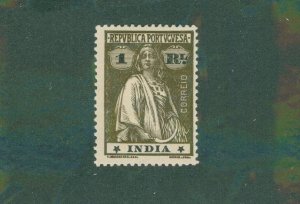 PORTUGESE INDIA 357 MH BIN $0.75