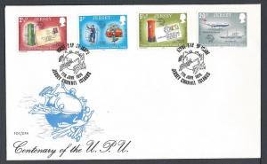 Great Britain-Jersey, FDC