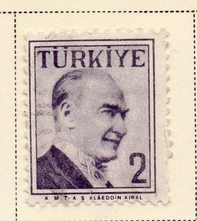 Turkey 1957 Early Issue Fine Mint Hinged 2K. 091583