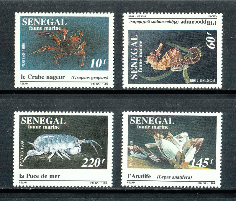 Senegal Scott #843-846 MNH