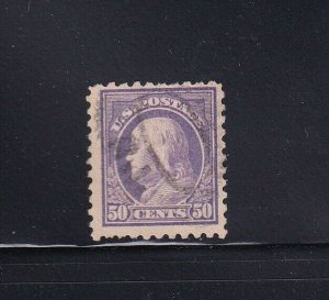 477 F-VF used neat cancel with nice color cv $ 80 ! see pic !