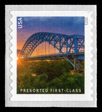 USA 5811 Mint (NH) Bridges (Presorted 25c) Coil Stamp
