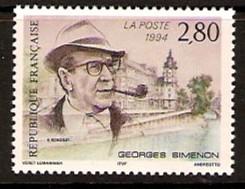 France #2443 Georges Simenon (1903-1989) 1994 NH Cat. $ 1.25