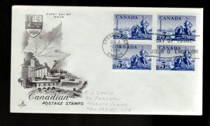 Canada # 378 FDC!