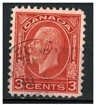 Canada 1932 - Scott 197 used - 3c, King George V 