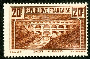 France Stamps # 253 MLH Fresh Scott Value $275.00