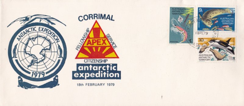 Australia Antarctic Territory 1979 APEX Service Antarctic Expedition Cover