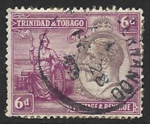 COLLECTION LOT 14576 TRINIDAD & TOBAGO #27 1922 CV+$29