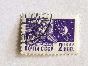 Russia – 1966 – Single “Space” Stamp – SC# 3258 - CTO