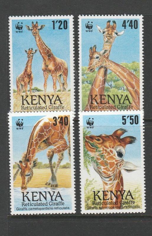 Kenya 1989 Giraffes UM/MNH SG 501/4