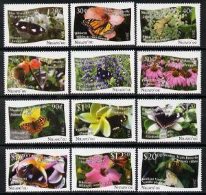 Tonga - Niuafo'ou 2012 Butterflies #2 perf set of 12 valu...