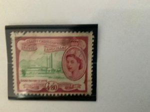 Top value of 1954 St Christophe-Nevis