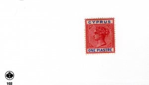Cyprus #30 MH Gum Stains - Stamp - CAT VALUE $8.50
