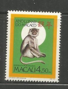 MACAU, 662, MNH, MONKEY