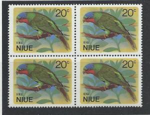 NIUE SC# 141 F-VF MNH 1971 BK/4