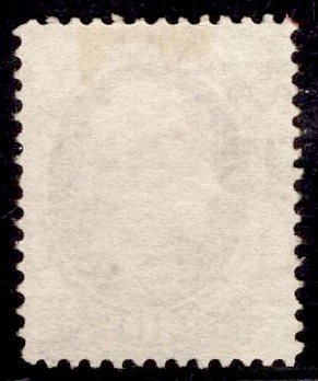 US Stamp #187 10c Brown Jefferson USED SCV $40. Barely cancelled.