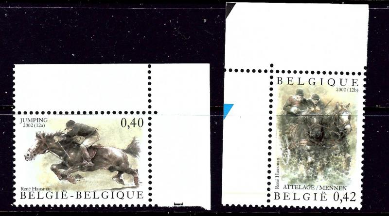 Belgium 1919-20 MNH 2002 Horse Racing