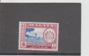 Negri Sembilan  Scott#  72  MH  (1957 Government Offices)