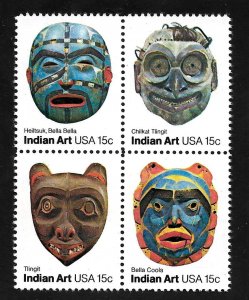 United States 1980 - MNH - Block - Scott #1837a