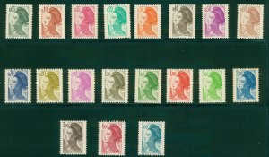 FRANCE 1805-07A MNH SCV $14.10 BIN $8.00