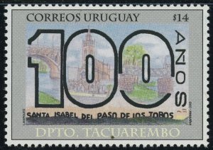 Uruguay #2013 Santa Isabel 14p Postage Stamp Latin America 2003 MLH