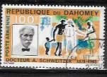 Dahomey #C120 Air Mail Dr Albert Schweitzer