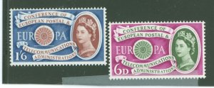 Great Britain #377-378  Single (Complete Set)