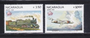 Nicaragua C1005-C1006 Set MH UPU