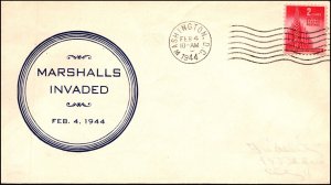 4 Feb 1944 WWII Patriotic Marshalls Invaded Fidelity Sherman 5128