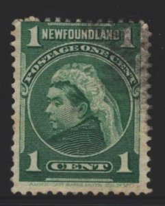 Newfoundland Sc#80 Used