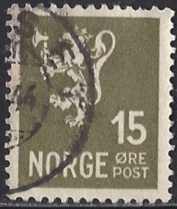 NORWAY #117, USED - 1926 - NORWAY140