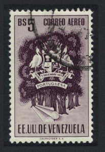 Venezuela Pelicans Birds State of Portuguesa 5Bs Def 1951 Canc SC#C498 SG#1183