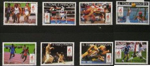 Sao Tome and Principe 1993 MNH Stamps Scott 1152-1159 Sport Olympic Games Boxing