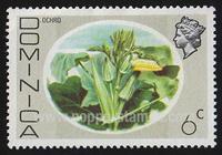 Dominica SG#496 Mint - 1975 6c.  - Vegetables