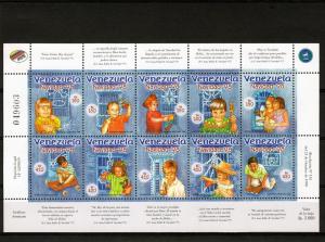 Venezuela 1998  Christmas '98 Shlt (10) MNH VF Sc# 1607 