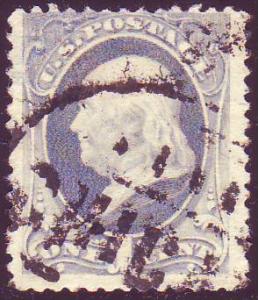 U.S. #206 Franklin USED